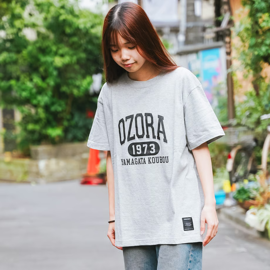 OZORA430 S/S TEE ASH　　Sサイズ